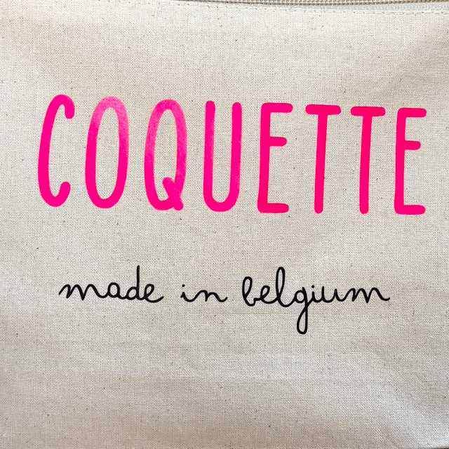 Paulette la grande pochette - Coquette made in Belgium